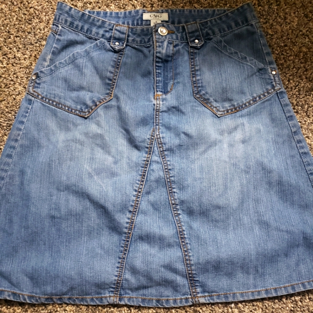 Jean Skirt